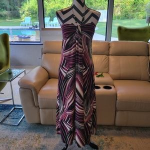 Halter Maxi Dress  Size Large